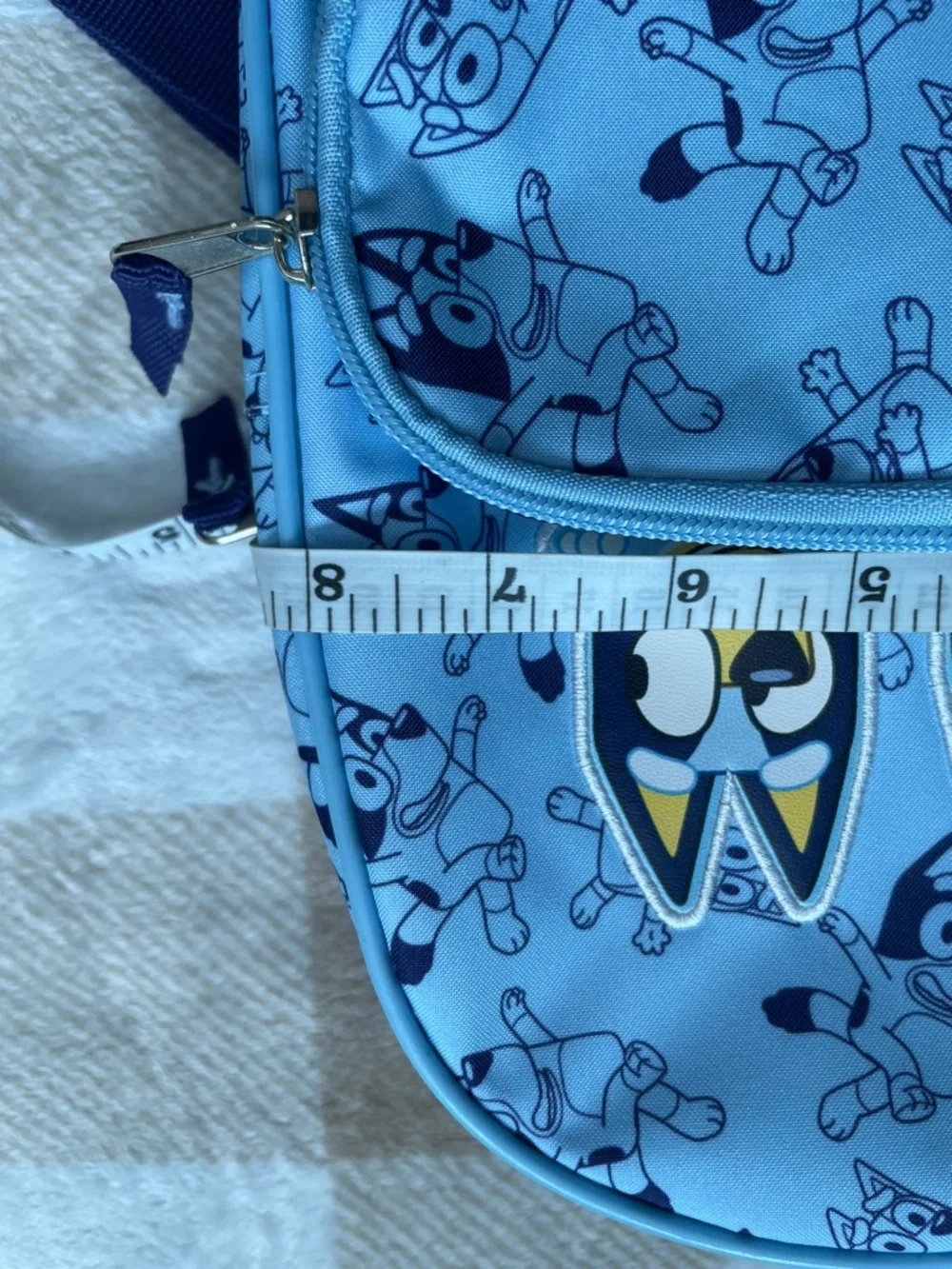 NWT Light Blue Mini Kids Bluey and Bingo Backpack